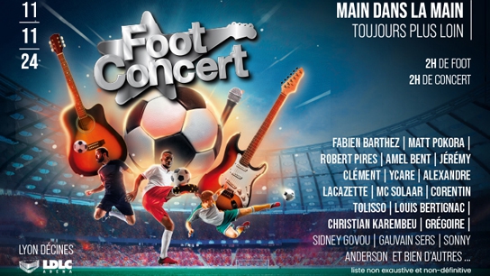 Foot concert : Prévente