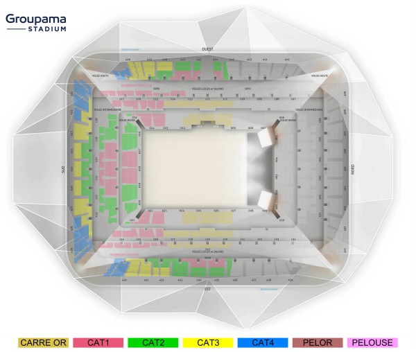 Buy Tickets For Mylene Farmer In Groupama Stadium, Decines Charpieu, France 
