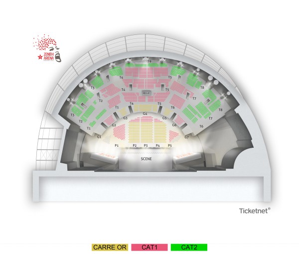 Buy Tickets For One Night Of Queen In Zenith Arena Lille, Lille, France 
