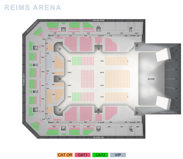 Buy Tickets For Patrick Fiori In Reims Arena, Reims, France 