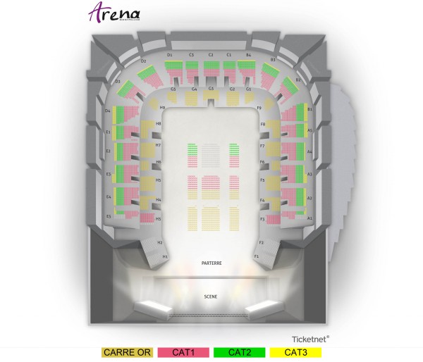 Buy Tickets For Patrick Bruel In Sud De France Arena, Perols, France 