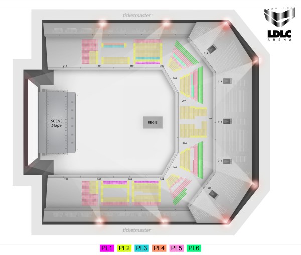 Buy Tickets For Jonas Brothers In Ldlc Arena, Decines Charpieu, France 