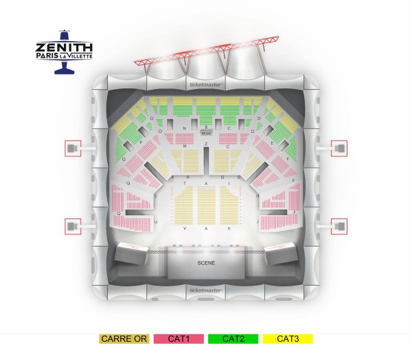 Buy Tickets For Rod Stewart In Zenith Paris - La Villette, Paris, France 