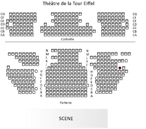 Christelle Chollet - Theatre De La Tour Eiffel du 29 sept. 2022 au 14 févr. 2023