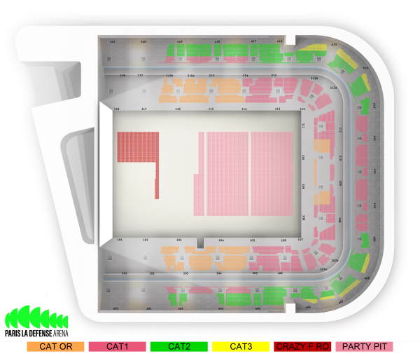 Music Bank Paris La Defense Arena Nanterre le 8 avr. 2023 Concert