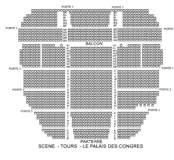 Casse Noisette - Ballet Et Orchestre - Palais Des Congres Tours - Francois 1er le 26 janv. 2024