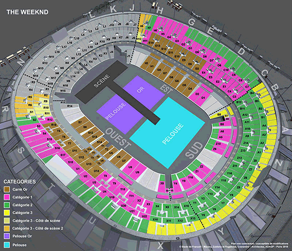 The Weeknd - Stade De France the 30 Jul 2023