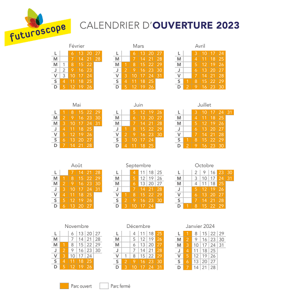 Futuroscope - Billets Non Dates 2023 - Parc Du Futuroscope from 4 Feb 2023 to 7 Jan 2024