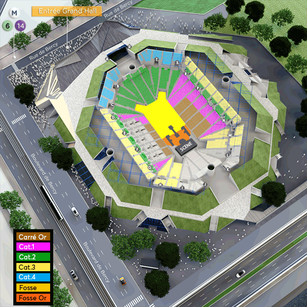 Madonna - Accor Arena from 12 to 20 Nov 2023