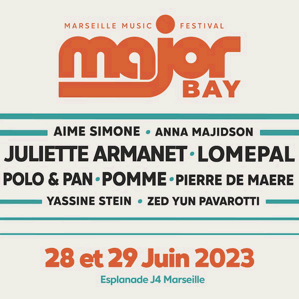 Major Bay Festival - Pass 2 Jours - Esplanade J4 from 28 to 29 Jun 2023