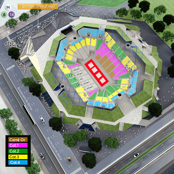 Paris Grand Slam 2024 - Accor Arena from 2 to 4 Feb 2024