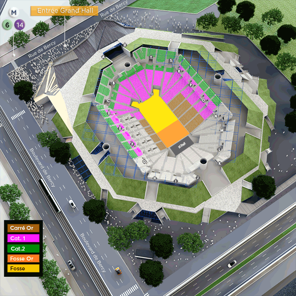 J Balvin - Accor Arena the 22 May 2024
