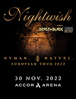 Réservez les meilleures places pour Nightwish - Accor Arena - Du 29 novembre 2022 au 30 novembre 2022