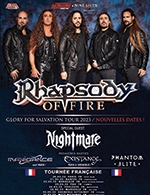 Book the best tickets for Rhapsody Of Fire + Nightmare - Rock School Barbey -  March 22, 2023