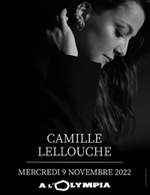 Réservez les meilleures places pour Camille Lellouche - L'olympia - Du 09 février 2023 au 12 février 2023