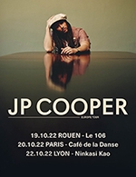 Réservez les meilleures places pour Jp Cooper - Cafe De La Danse - Du 19 octobre 2022 au 20 octobre 2022