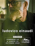 Réservez les meilleures places pour Ludovico Einaudi - La Seine Musicale - Grande Seine - Du 13 octobre 2022 au 15 octobre 2022