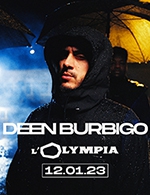 Book the best tickets for Deen Burbigo - L'olympia - From 11 January 2023 to 12 January 2023