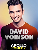 Book the best tickets for David Voinson - Apollo Theatre - From 28 September 2022 to 31 December 2022