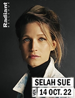 Réservez les meilleures places pour Selah Sue - Radiant - Bellevue - Du 13 octobre 2022 au 14 octobre 2022