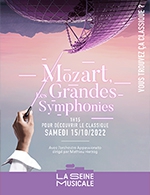 Réservez les meilleures places pour Vous Trouvez Ca Classique - Mozart - Seine Musicale - Auditorium P.devedjian - Du 14 octobre 2022 au 15 octobre 2022