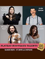 Réservez les meilleures places pour Plateau Nouveaux Talents - Espace Richelieu - Du 07 octobre 2022 au 08 octobre 2022