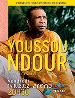 Réservez les meilleures places pour Youssou Ndour - Arena Loire - Du 13 octobre 2022 au 14 octobre 2022