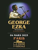 Book the best tickets for George Ezra - La Seine Musicale - Grande Seine -  March 4, 2023