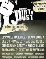 Book the best tickets for Dirt N' Dust Fest - Pass 1 Jour - Plein Air - From Mar 17, 2023 to Mar 19, 2023