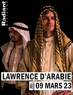 Book the best tickets for Lawrence D'arabie - Radiant - Bellevue -  Mar 9, 2023