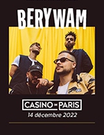 Réservez les meilleures places pour Berywam - Casino De Paris - Du 13 décembre 2022 au 14 décembre 2022