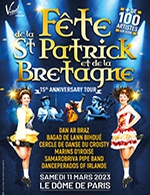 Book the best tickets for Fete De La St Patrick - Dome De Paris - Palais Des Sports -  March 11, 2023