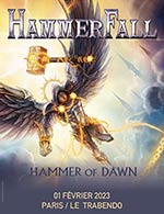 Book the best tickets for Hammerfall - Le Trabendo (parc De La Villette) - From 31 January 2023 to 01 February 2023