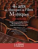 Réservez les meilleures places pour 40ans De Musiques De Films- Orch Pelleas - Seine Musicale - Auditorium P.devedjian - Le 6 avril 2023