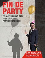 Book the best tickets for Bruno Gare "fin De Party" - Les Enfants Du Paradis - Salle 2 - From 19 September 2022 to 27 December 2022