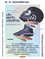 Book the best tickets for Les Nuits Courtes 2022 - Espace Culturel Rene Cassin - La Gare - From 27 October 2022 to 30 October 2022
