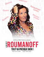 Réservez les meilleures places pour Anne Roumanoff - Salle Du Rotz - Du 09 décembre 2022 au 10 décembre 2022