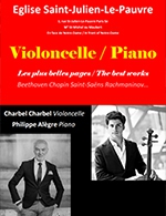 Book the best tickets for Violoncelle Et Piano - Eglise St Julien Le Pauvre - From 08 October 2022 to 23 December 2022