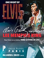 Réservez les meilleures places pour One Night Of Elvis - Salle Pleyel - Du 05 avril 2023 au 06 avril 2023