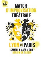 Book the best tickets for Match D'impro Lyon Vs Paris - L'atrium - Tassin La Demi Lune -  March 4, 2023