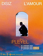 Réservez les meilleures places pour Disiz - Salle Pleyel - Du 24 janvier 2023 au 27 janvier 2023