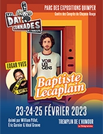 Réservez les meilleures places pour Soiree Des Tremplins De L'humour - Centre Des Congres Du Chapeau Rouge - Du 24 février 2023 au 25 février 2023