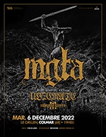 Book the best tickets for Mgla + Ulcerate + Mord'a'stigmata - Salle Le Grillen - From 05 December 2022 to 06 December 2022
