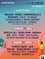 Book the best tickets for Aluna Festival - Jeudi - Aluna Festival - From 28 June 2023 to 29 June 2023