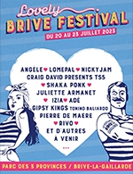 Book the best tickets for Brive Festival 2023 - Espace Des 3 Provinces -  July 20, 2023