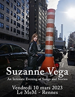 Book the best tickets for Suzanne Vega - Le Mem - Rennes - From 09 March 2023 to 10 March 2023