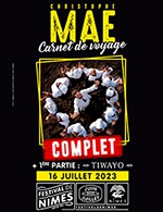Book the best tickets for Christophe Mae - Arenes De Nimes -  July 16, 2023