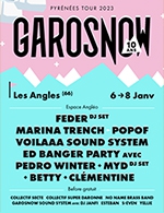 Book the best tickets for Garosnow 10eme - Les Angles 2j - Espace Angleo - From 05 January 2023 to 07 January 2023