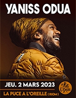 Réservez les meilleures places pour Yaniss Odua - La Puce A L'oreille - Le 2 mars 2023