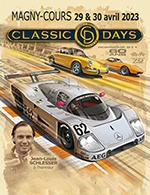 Book the best tickets for Classic Days 2023 - Circuit De Nevers Magny-cours - From April 29, 2023 to April 30, 2023